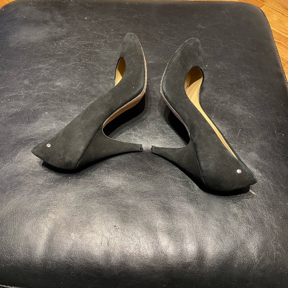 Pumps Suede Heels Stilettos Work Party Point cushioned Classic Designer Luxury - Picture 4 of 11